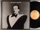 Klaus Nomi  Self-Titled  Synth Pop; New Wave  1981 French Press