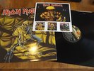 IRON MAIDEN - PIECE OF MIND UK 1ST  EX/EX