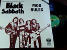 Black Sabbath-Mob Rules-Vertigo-Mexico LP Promo Radio Unique Cover