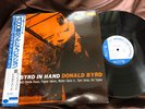 DONALD BYRD BYRD IN HAND BLUE NOTE BN 4019 OBI STEREO Japan Vinyl LP