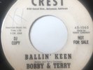 ORIGINAL Rockabilly Promo 45/ Bobby & Terry Caraway 