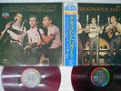 KINGSTON TRIO DELUXE DOUBLE CAPITOL CP-9318,9319 Japan OBI Red Vinyl VINYL 2LP