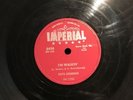 FATS DOMINO - I'M WALKIN / I'M IN THE MOOD FOR LOVE  78 IMPERIAL 1232 VG++ TO E-