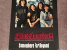 BLIND GUARDIAN Somewhere Far Beyond - RARE 1992 JAPAN PROMO POSTER
