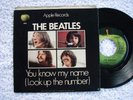 THE BEATLES LET IT BE YOU KNOW MY NAME PS M-