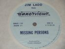 MISSING PERSONS - 2 x Radio Show LP's - for gongestmort