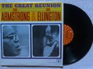 LOUIS ARMSTRONG • DUKE ELLINGTON Great Reunion Orig ROULETTE Mono Jazz 1A/1B EX