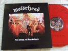 MOTORHEAD no sleep'til rockstage live 1980 ...vinyle red..swingin pig record