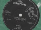 Deep Purple Hush Parlophone R 5708 EX-