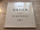 New Order ?Substance Vinyl 2LP German 1987 Embossed Rough Trade Factory ?RTD 50