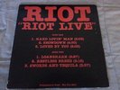 Riot - Riot live - RARE PROMO Vinyl 6-Track-LP - USA 1982 *EXCELLENT*