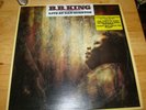 B.B. KING LIVE AT SAN QUENTIN LP on MCA PROMO / HYPE STICKER