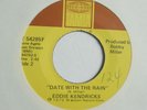 EDDIE KENDRICKS Date With The Rain 45 Tamla 54285 1976 VG+ Disco Soul RARE