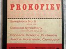 2 Track/Inline Reel Tape - Prokofiev - Symphony No. 5 - Horenstein VOX PHONOTAPE