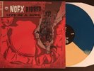 NOFX- Ribbed Live In A Dive Blue/Mustard Color Vinyl Fat Wreck Lagwagon