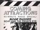 Blade Runner Coming Attractions The Source radio show LP