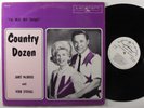 JANET MCBRIDE & VERN STOVALL Country Dozen LONGHORN LP VG+ mono
