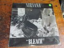 NIRVANA Bleach LP SUB POP red vinyl in shrink  VG++ clean  RARE