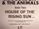 WAR GYPSY MAN (LIVE) / ANIMALS HOUSE OF THE RISING SUN - UNOFFICIAL 12