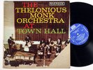 THELONIOUS MONK ORCHESTRA: AT TOWN HALL riverside LP / mic+reels MONO DG