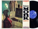 THELONIOUS MONK QUARTET: MISTERIOSO riverside LP / mic + reels MONO DG
