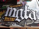 Mgla Backpatch Patch Shape Black Metal Plaga XXL Shape