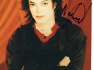 MICHAEL JACKSON AUTHENTIC SIGNED 8
