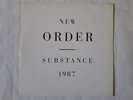 NEW ORDER SUBSTANCE 2 X LP P/S INNERS FACTORY FACT 200 1987 REISSUE JOY DIVISION