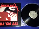vintage Metallica Kill Em All LP RECORD Megaforce Silver label USA 1st STERLING