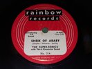 THE SUPER-SONICS New Guitar Boogie Shuffle/ Sheik Of Araby 1953 78 Rainbow 214