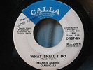 Frankie And The Classicals - What Shall I Do / Good-Bye Love - 45 Calla Promo