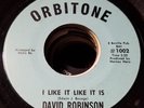 RARE NEW ORLEANS SOUL FUNK 45 DAVID ROBINSON 