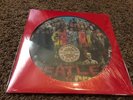 Beatles sgt peppers picture disc lp reissue mint