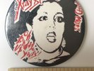 X Ray Spex Vintage 1970s Large 62mm Bin Lid Badge Pin Button Punk Band