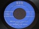 Southern Four Singers on Von / JVB   KILLER Detroit black gospel rocker 45 HEAR