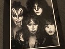 KISS 8x10 RARE GLOSSY PHOTO KISS CREATURES OF THE NIGHT ERA BAND PROMO SHOT