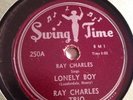 Swing Time 78 RPM Ray Charles - Lonely Boy 250 V /baby let me hold your hand