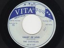 '56 W Coast R&B/DooWop CHAVELLES Valley Of Love/Red Tape VITA 127 VG+ HEAR BOTH