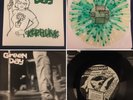 Green Day Kerplunk Green/White Spatter LP w/ 7