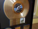 Pink Floyd - verliehen an Roger Waters - RIAA gold Award - Wish you were here -