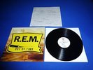 R.E.M. - OUT OF TIME  LP -   GERMAN 1ST.  PRESS. FROM 1991   A1 / B1 PLAY TOP
