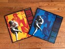 Guns N' Roses ?– Use Your Illusion I & II 1991 RE Jackets VG+ Vinyl NM