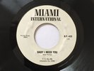 BOB POITIER, BABY I NEED YOU, VERY RARE MODERN SOUL 45
