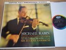 Michael Rabin/Goossens PAGANINI/WIENIAWSKI Violin Concertos - Capitol SP 8534