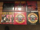 Set of 6 Replica 7-inch Singles from Guns N' Roses Locked N' Loaded Box Set MINT
