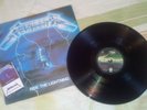 Metallica Ride the Lightning Vinyl LP + CASSETE 1985 (Edition from 1991-1993)