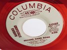 BARBRA STREISAND 45 Record RED VINYL DJ Promo Demo SECOND HAND ROSE Columbia