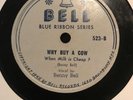 BENNY BELL - PINCUS THE PEDDLER / WHY BUY A COW   78  10