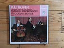 Beethoven Complete Sonatas For Piano And Cello  Rostropovich Richter  2 Lp Vinyl