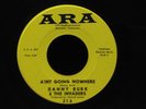 Danny Burk & The Invaders-Ain't Going Nowhere/Till I'm Sure-ARA 216-GARAGE PUNK